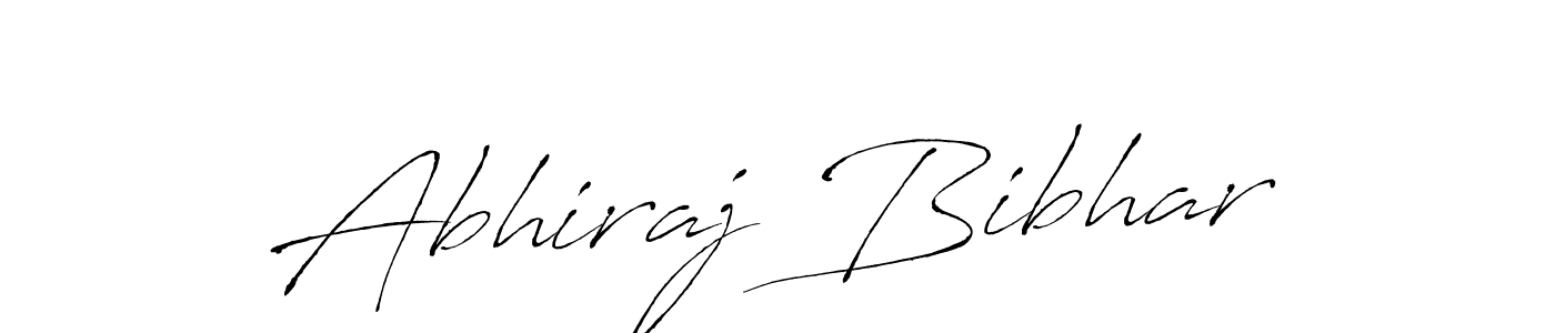 Design your own signature with our free online signature maker. With this signature software, you can create a handwritten (Antro_Vectra) signature for name Abhiraj Bibhar. Abhiraj Bibhar signature style 6 images and pictures png