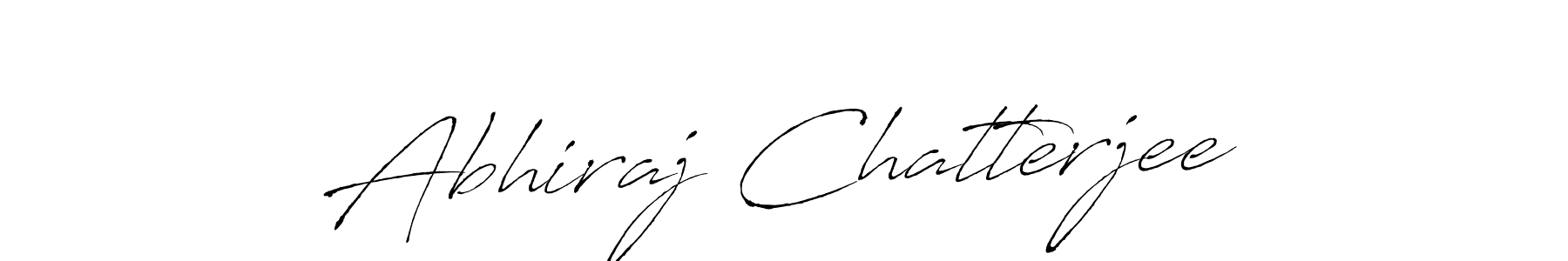 Create a beautiful signature design for name Abhiraj Chatterjee. With this signature (Antro_Vectra) fonts, you can make a handwritten signature for free. Abhiraj Chatterjee signature style 6 images and pictures png