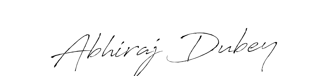 How to make Abhiraj Dubey name signature. Use Antro_Vectra style for creating short signs online. This is the latest handwritten sign. Abhiraj Dubey signature style 6 images and pictures png