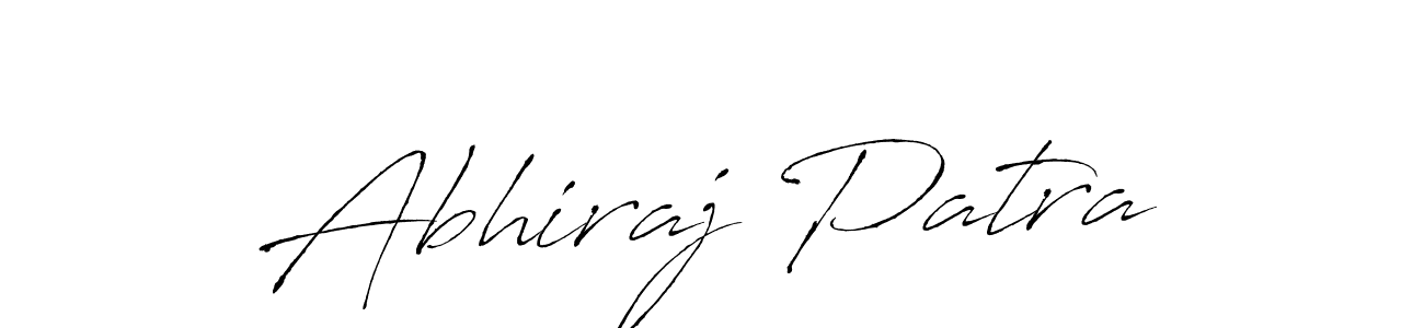 Design your own signature with our free online signature maker. With this signature software, you can create a handwritten (Antro_Vectra) signature for name Abhiraj Patra. Abhiraj Patra signature style 6 images and pictures png