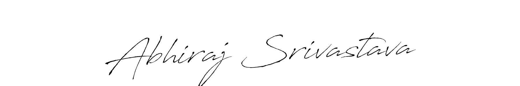 The best way (Antro_Vectra) to make a short signature is to pick only two or three words in your name. The name Abhiraj Srivastava include a total of six letters. For converting this name. Abhiraj Srivastava signature style 6 images and pictures png