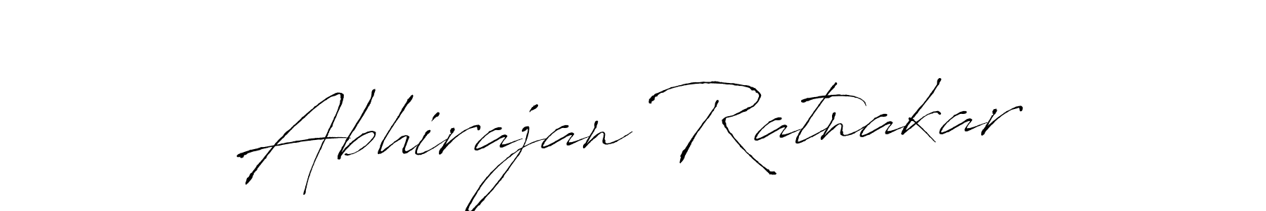 Design your own signature with our free online signature maker. With this signature software, you can create a handwritten (Antro_Vectra) signature for name Abhirajan Ratnakar. Abhirajan Ratnakar signature style 6 images and pictures png