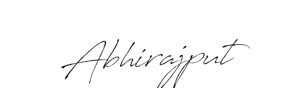 The best way (Antro_Vectra) to make a short signature is to pick only two or three words in your name. The name Abhirajput include a total of six letters. For converting this name. Abhirajput signature style 6 images and pictures png