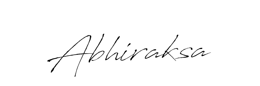 Create a beautiful signature design for name Abhiraksa. With this signature (Antro_Vectra) fonts, you can make a handwritten signature for free. Abhiraksa signature style 6 images and pictures png