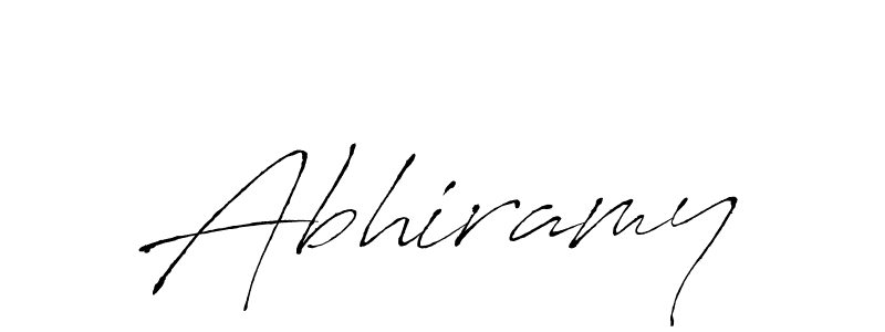 Antro_Vectra is a professional signature style that is perfect for those who want to add a touch of class to their signature. It is also a great choice for those who want to make their signature more unique. Get Abhiramy name to fancy signature for free. Abhiramy signature style 6 images and pictures png