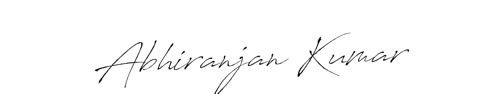 Abhiranjan Kumar stylish signature style. Best Handwritten Sign (Antro_Vectra) for my name. Handwritten Signature Collection Ideas for my name Abhiranjan Kumar. Abhiranjan Kumar signature style 6 images and pictures png