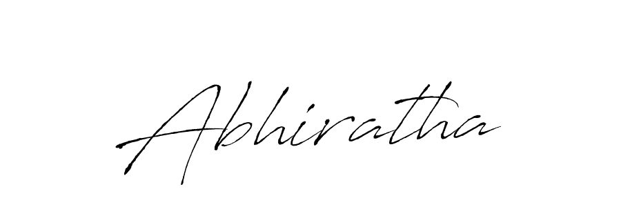 Make a beautiful signature design for name Abhiratha. With this signature (Antro_Vectra) style, you can create a handwritten signature for free. Abhiratha signature style 6 images and pictures png