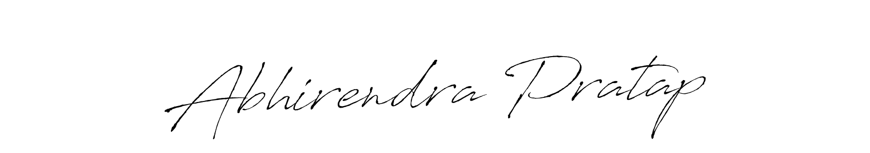 Also we have Abhirendra Pratap name is the best signature style. Create professional handwritten signature collection using Antro_Vectra autograph style. Abhirendra Pratap signature style 6 images and pictures png