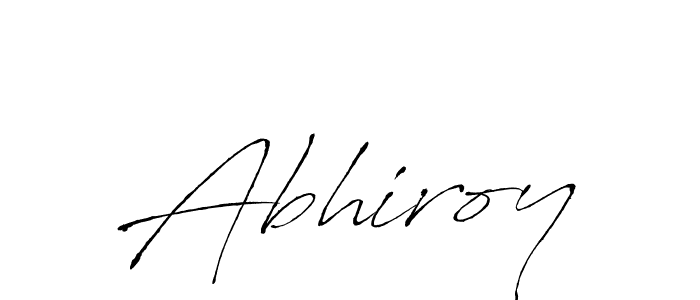 Once you've used our free online signature maker to create your best signature Antro_Vectra style, it's time to enjoy all of the benefits that Abhiroy name signing documents. Abhiroy signature style 6 images and pictures png