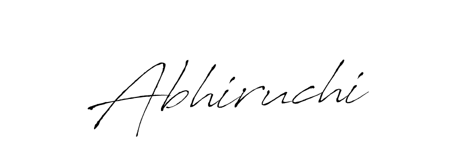 Design your own signature with our free online signature maker. With this signature software, you can create a handwritten (Antro_Vectra) signature for name Abhiruchi. Abhiruchi signature style 6 images and pictures png