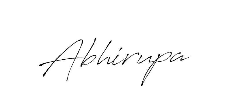 How to make Abhirupa signature? Antro_Vectra is a professional autograph style. Create handwritten signature for Abhirupa name. Abhirupa signature style 6 images and pictures png