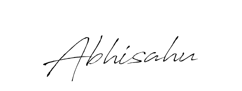 The best way (Antro_Vectra) to make a short signature is to pick only two or three words in your name. The name Abhisahu include a total of six letters. For converting this name. Abhisahu signature style 6 images and pictures png