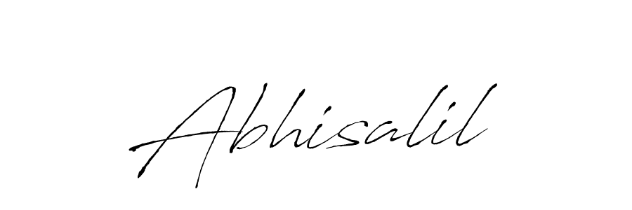 The best way (Antro_Vectra) to make a short signature is to pick only two or three words in your name. The name Abhisalil include a total of six letters. For converting this name. Abhisalil signature style 6 images and pictures png