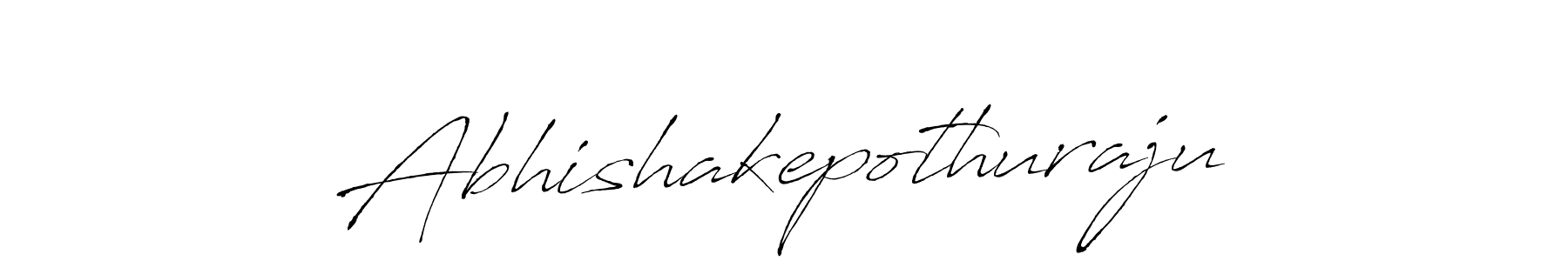 The best way (Antro_Vectra) to make a short signature is to pick only two or three words in your name. The name Abhishakepothuraju include a total of six letters. For converting this name. Abhishakepothuraju signature style 6 images and pictures png