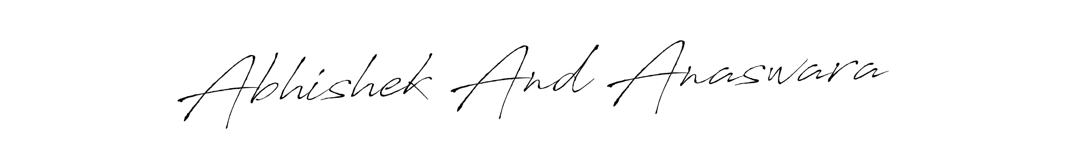 Also You can easily find your signature by using the search form. We will create Abhishek And Anaswara name handwritten signature images for you free of cost using Antro_Vectra sign style. Abhishek And Anaswara signature style 6 images and pictures png