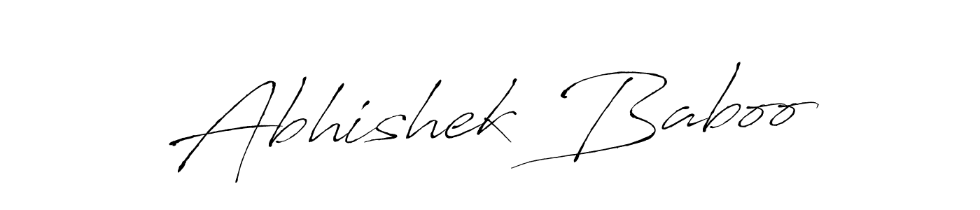 It looks lik you need a new signature style for name Abhishek Baboo. Design unique handwritten (Antro_Vectra) signature with our free signature maker in just a few clicks. Abhishek Baboo signature style 6 images and pictures png