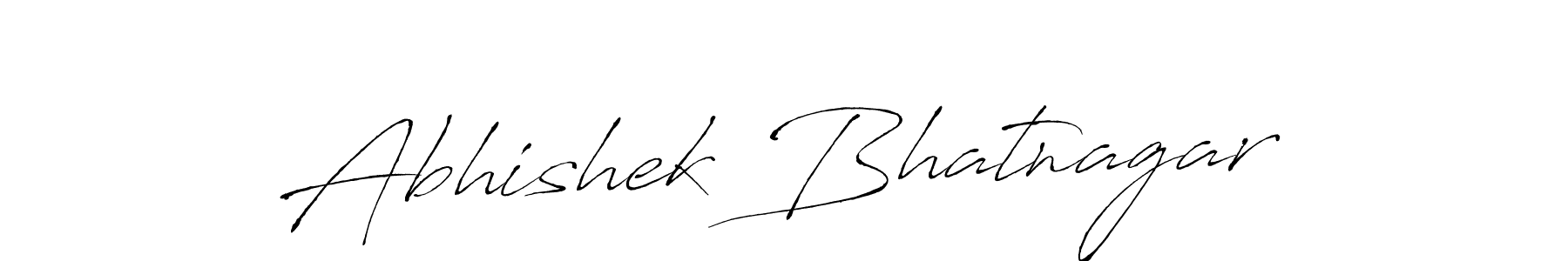 How to make Abhishek Bhatnagar signature? Antro_Vectra is a professional autograph style. Create handwritten signature for Abhishek Bhatnagar name. Abhishek Bhatnagar signature style 6 images and pictures png