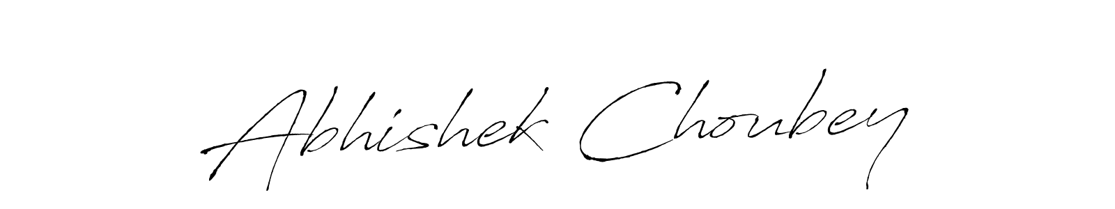 Also we have Abhishek Choubey name is the best signature style. Create professional handwritten signature collection using Antro_Vectra autograph style. Abhishek Choubey signature style 6 images and pictures png