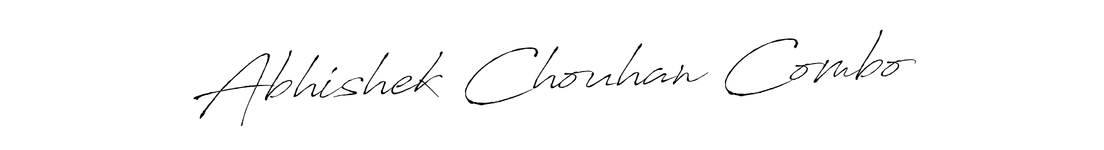 Abhishek Chouhan Combo stylish signature style. Best Handwritten Sign (Antro_Vectra) for my name. Handwritten Signature Collection Ideas for my name Abhishek Chouhan Combo. Abhishek Chouhan Combo signature style 6 images and pictures png