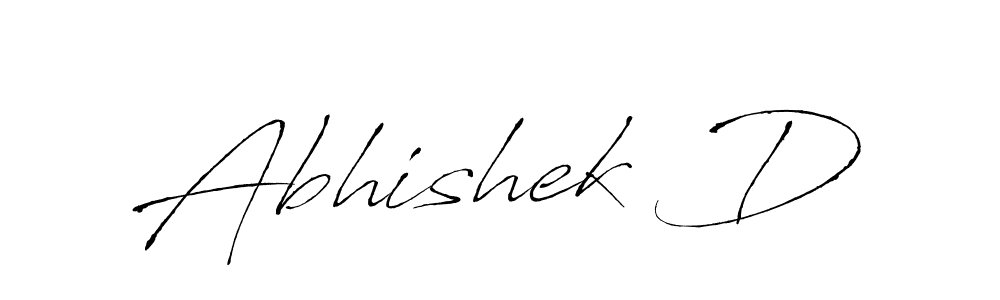 You should practise on your own different ways (Antro_Vectra) to write your name (Abhishek D) in signature. don't let someone else do it for you. Abhishek D signature style 6 images and pictures png