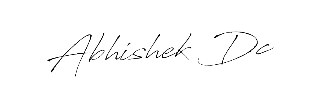 This is the best signature style for the Abhishek Dc name. Also you like these signature font (Antro_Vectra). Mix name signature. Abhishek Dc signature style 6 images and pictures png