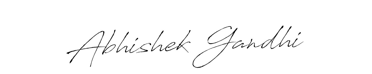 Make a beautiful signature design for name Abhishek Gandhi. Use this online signature maker to create a handwritten signature for free. Abhishek Gandhi signature style 6 images and pictures png