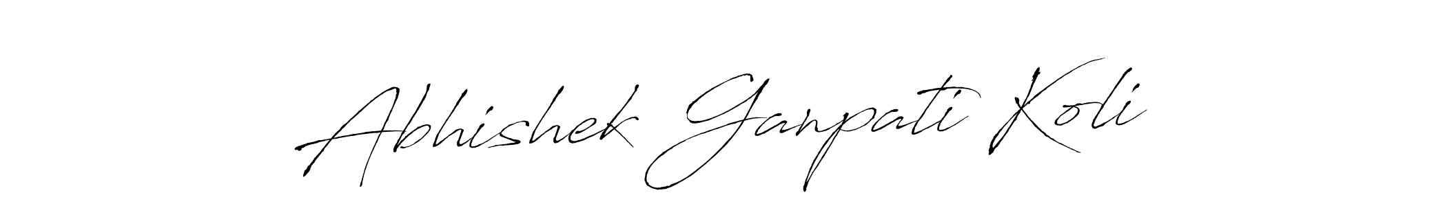 Make a beautiful signature design for name Abhishek Ganpati Koli. Use this online signature maker to create a handwritten signature for free. Abhishek Ganpati Koli signature style 6 images and pictures png