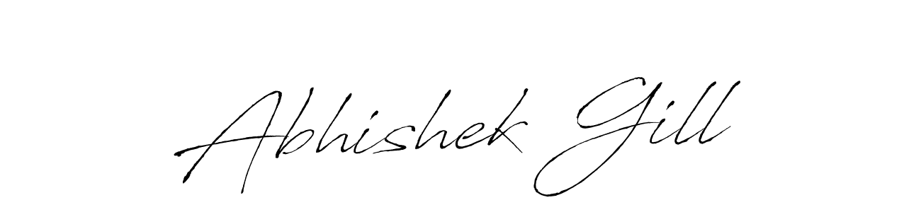 How to Draw Abhishek Gill signature style? Antro_Vectra is a latest design signature styles for name Abhishek Gill. Abhishek Gill signature style 6 images and pictures png
