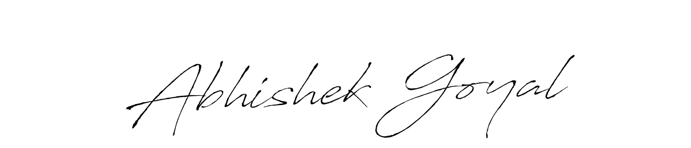 Make a beautiful signature design for name Abhishek Goyal. Use this online signature maker to create a handwritten signature for free. Abhishek Goyal signature style 6 images and pictures png