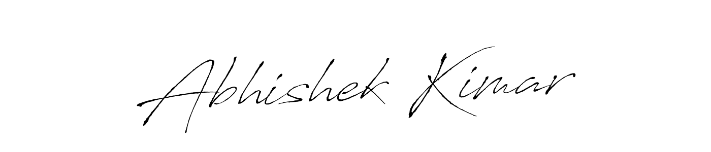 Abhishek Kimar stylish signature style. Best Handwritten Sign (Antro_Vectra) for my name. Handwritten Signature Collection Ideas for my name Abhishek Kimar. Abhishek Kimar signature style 6 images and pictures png