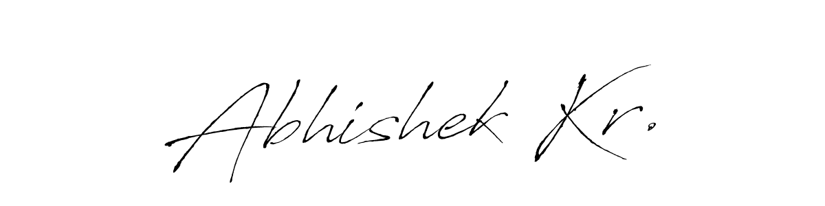 This is the best signature style for the Abhishek Kr. name. Also you like these signature font (Antro_Vectra). Mix name signature. Abhishek Kr. signature style 6 images and pictures png