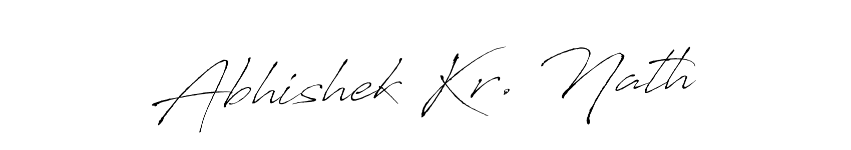 It looks lik you need a new signature style for name Abhishek Kr. Nath. Design unique handwritten (Antro_Vectra) signature with our free signature maker in just a few clicks. Abhishek Kr. Nath signature style 6 images and pictures png