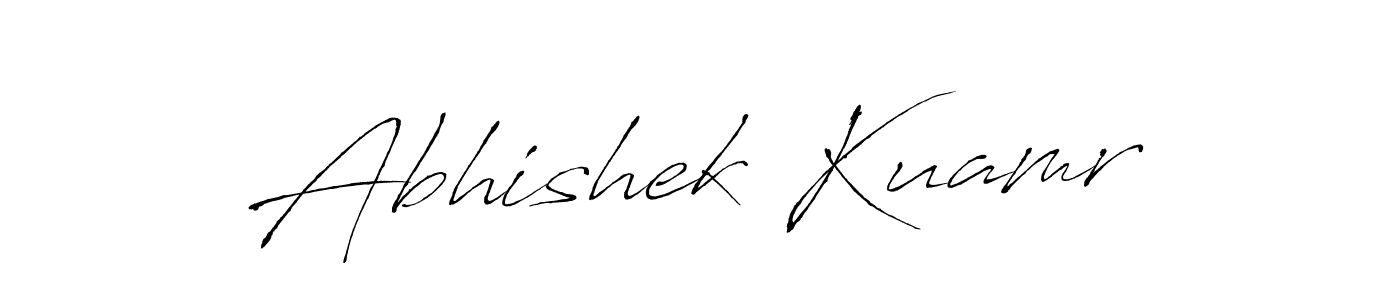 Make a beautiful signature design for name Abhishek Kuamr. Use this online signature maker to create a handwritten signature for free. Abhishek Kuamr signature style 6 images and pictures png