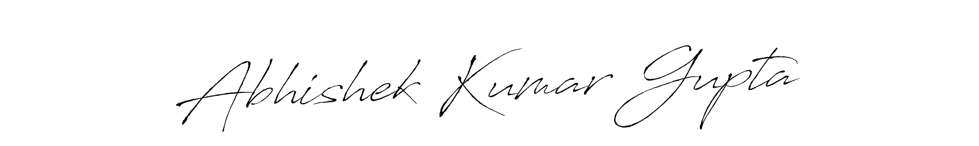 Abhishek Kumar Gupta stylish signature style. Best Handwritten Sign (Antro_Vectra) for my name. Handwritten Signature Collection Ideas for my name Abhishek Kumar Gupta. Abhishek Kumar Gupta signature style 6 images and pictures png