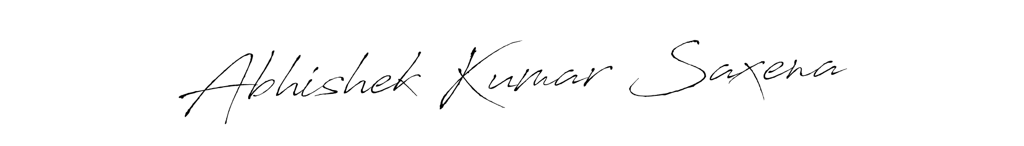 Use a signature maker to create a handwritten signature online. With this signature software, you can design (Antro_Vectra) your own signature for name Abhishek Kumar Saxena. Abhishek Kumar Saxena signature style 6 images and pictures png