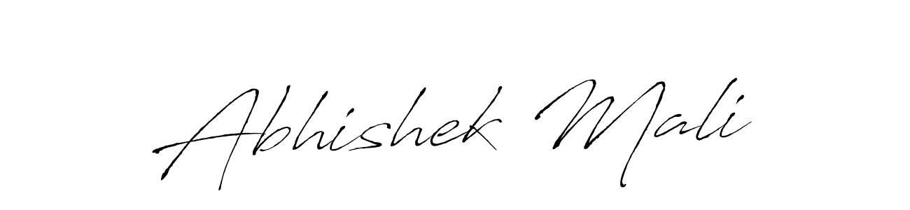 This is the best signature style for the Abhishek Mali name. Also you like these signature font (Antro_Vectra). Mix name signature. Abhishek Mali signature style 6 images and pictures png