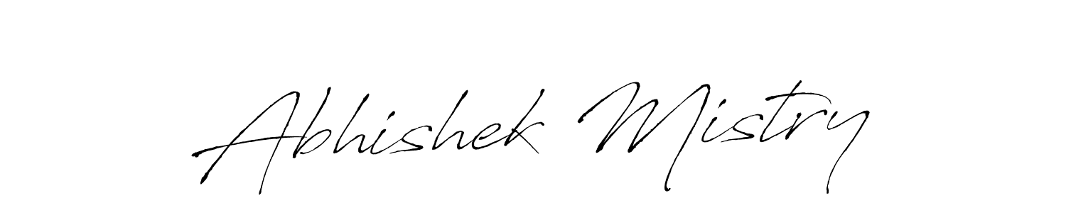 Make a beautiful signature design for name Abhishek Mistry. With this signature (Antro_Vectra) style, you can create a handwritten signature for free. Abhishek Mistry signature style 6 images and pictures png