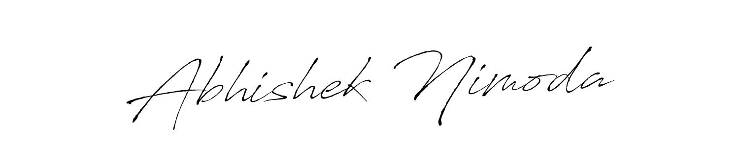 The best way (Antro_Vectra) to make a short signature is to pick only two or three words in your name. The name Abhishek Nimoda include a total of six letters. For converting this name. Abhishek Nimoda signature style 6 images and pictures png