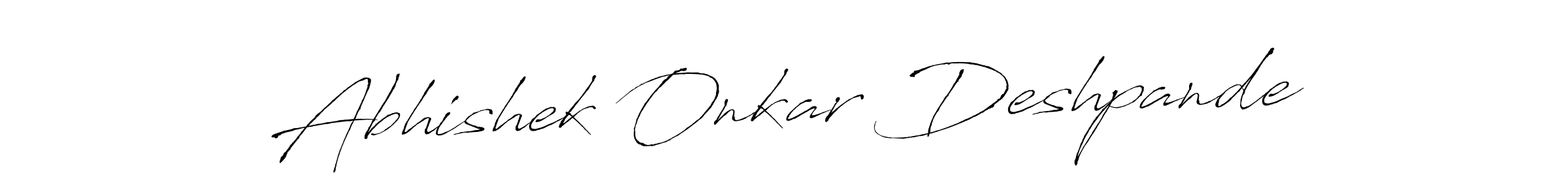 Make a beautiful signature design for name Abhishek Onkar Deshpande. Use this online signature maker to create a handwritten signature for free. Abhishek Onkar Deshpande signature style 6 images and pictures png