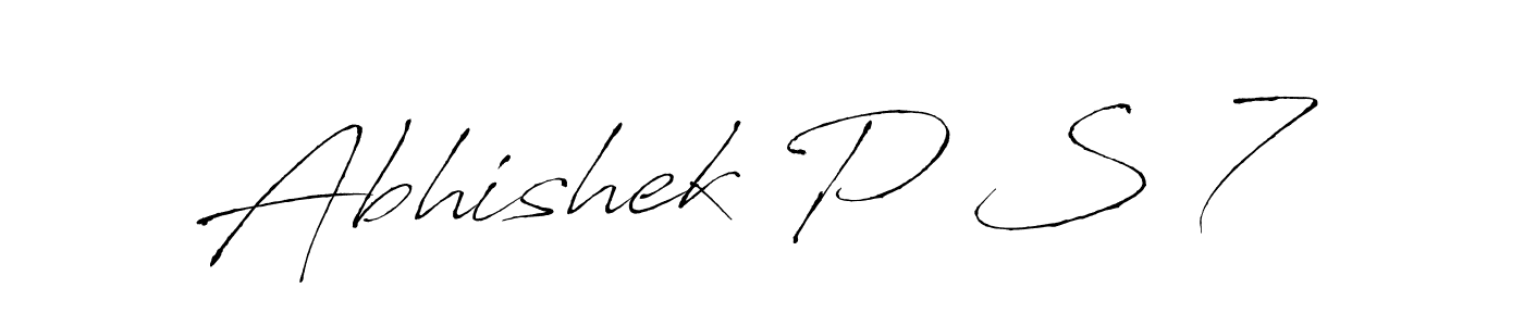 See photos of Abhishek P S 7 official signature by Spectra . Check more albums & portfolios. Read reviews & check more about Antro_Vectra font. Abhishek P S 7 signature style 6 images and pictures png