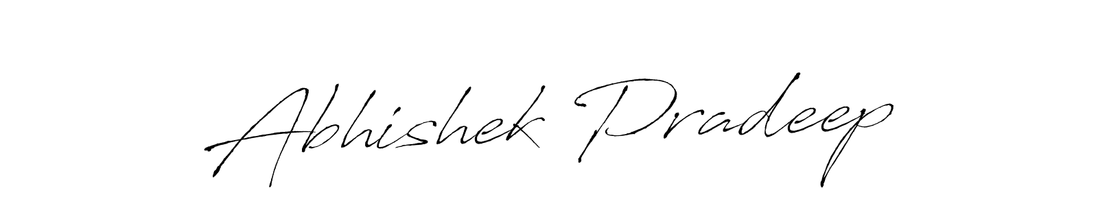 Here are the top 10 professional signature styles for the name Abhishek Pradeep. These are the best autograph styles you can use for your name. Abhishek Pradeep signature style 6 images and pictures png