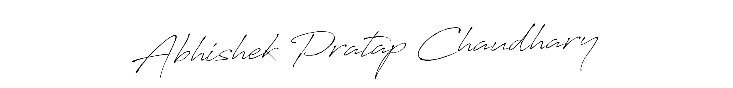 Make a short Abhishek Pratap Chaudhary signature style. Manage your documents anywhere anytime using Antro_Vectra. Create and add eSignatures, submit forms, share and send files easily. Abhishek Pratap Chaudhary signature style 6 images and pictures png
