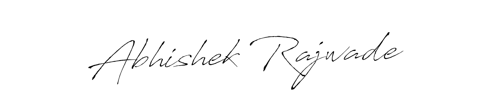 Design your own signature with our free online signature maker. With this signature software, you can create a handwritten (Antro_Vectra) signature for name Abhishek Rajwade. Abhishek Rajwade signature style 6 images and pictures png