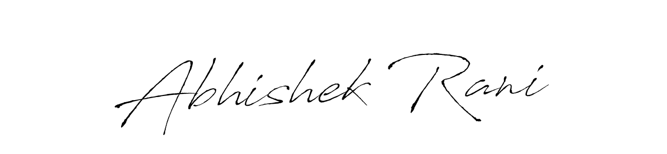 Make a beautiful signature design for name Abhishek Rani. Use this online signature maker to create a handwritten signature for free. Abhishek Rani signature style 6 images and pictures png
