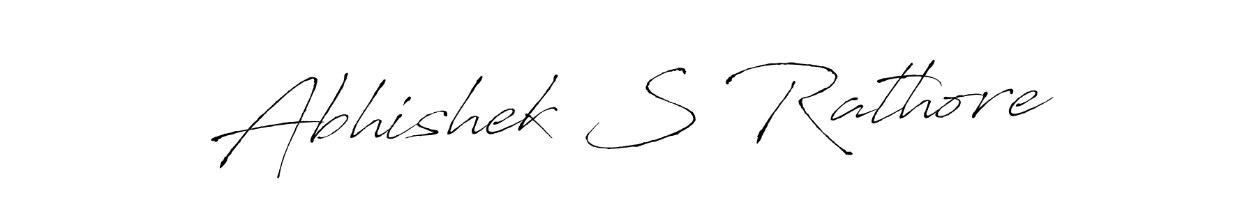 Antro_Vectra is a professional signature style that is perfect for those who want to add a touch of class to their signature. It is also a great choice for those who want to make their signature more unique. Get Abhishek S Rathore name to fancy signature for free. Abhishek S Rathore signature style 6 images and pictures png