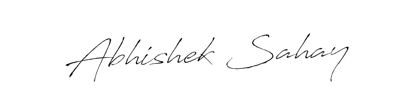 Also You can easily find your signature by using the search form. We will create Abhishek Sahay name handwritten signature images for you free of cost using Antro_Vectra sign style. Abhishek Sahay signature style 6 images and pictures png