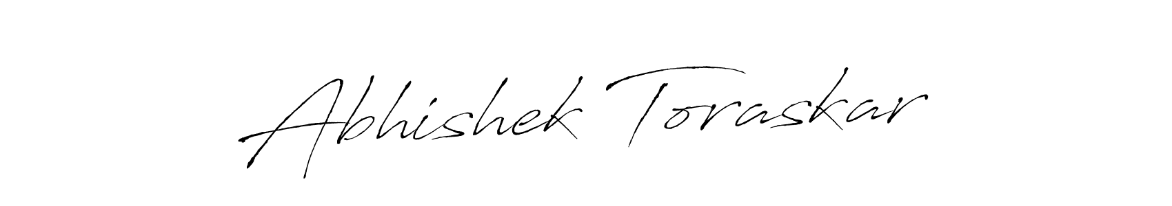 Abhishek Toraskar stylish signature style. Best Handwritten Sign (Antro_Vectra) for my name. Handwritten Signature Collection Ideas for my name Abhishek Toraskar. Abhishek Toraskar signature style 6 images and pictures png