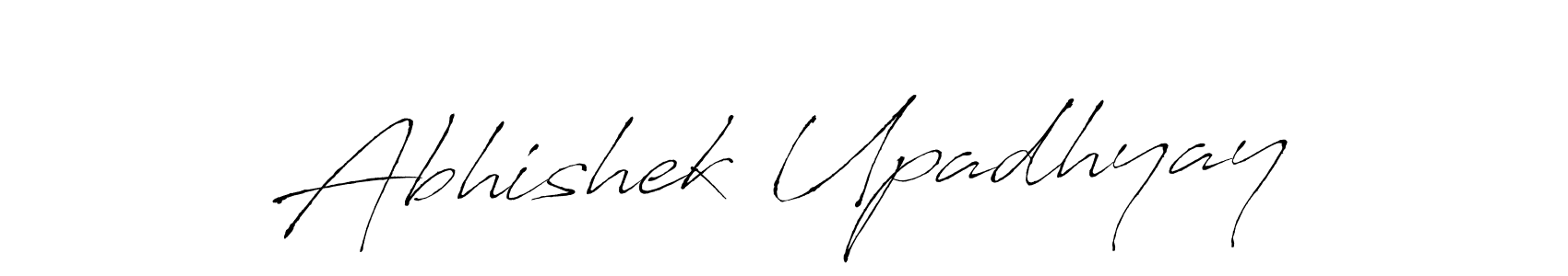 It looks lik you need a new signature style for name Abhishek Upadhyay. Design unique handwritten (Antro_Vectra) signature with our free signature maker in just a few clicks. Abhishek Upadhyay signature style 6 images and pictures png