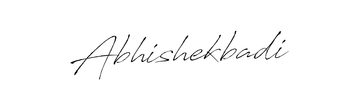 Use a signature maker to create a handwritten signature online. With this signature software, you can design (Antro_Vectra) your own signature for name Abhishekbadi. Abhishekbadi signature style 6 images and pictures png