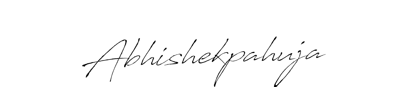 You should practise on your own different ways (Antro_Vectra) to write your name (Abhishekpahuja) in signature. don't let someone else do it for you. Abhishekpahuja signature style 6 images and pictures png